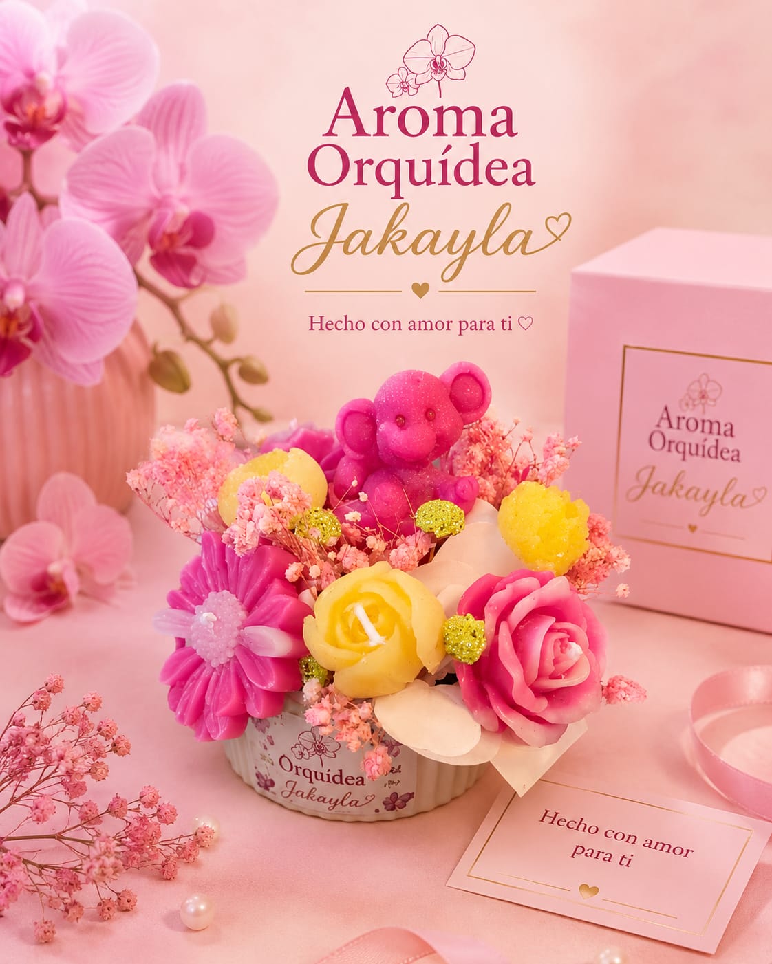 Pack Aniversarios, aroma rosa pasión